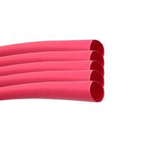 Kit 5mts termo retratil 2,5mm vermelho - sibratec