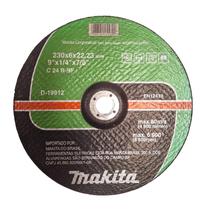Kit 5PC Disco de Desbaste Abrasivo Para Alvenaria 9 X 1/4 X 7/8 C24r D-19912 Makita