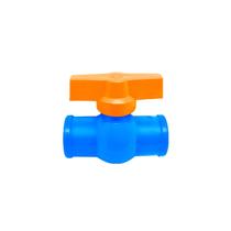 Kit 5PC Registro Esfera Solda 32 Pvc Azul - Reboucas