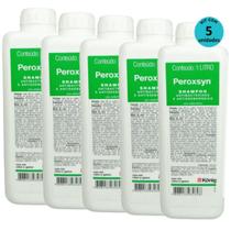Kit 5Shampoo Antibacteriano E Antisseborreico Peroxsyn König 1 Litro - König