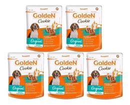 Kit 5un Biscoito Para Cães Adultos Porte Pequeno 350g Golden