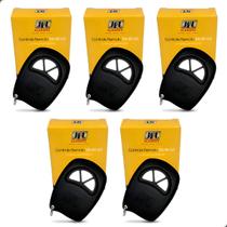 Kit 5un Controle Remoto Jfl Tx-4r 4.0 3 Teclas 433 Mhz