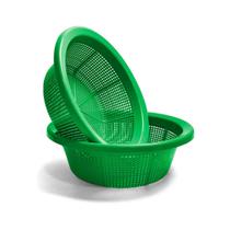 Kit 5un Escorredor Plastico Multiuso Lava Tudo Massas Frutas Legumes