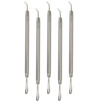 Kit 5UN extrator profissional estética inox ponta dupla santa clara Kit 5UN extrator profissional estética inox ponta dupla santa clara