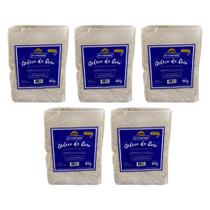 Kit 5un. Isca Pesqueiro Geleia Mocotó Coco 100% Goiana Branquinha JP Fishing 400gr