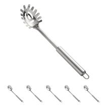 kit 5un Pegador de macarrão aço inox concha colher massas