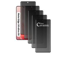 Kit 5UN Película Frontal Fosca Privacidade Para Moto Edge 50 Ultra 5g