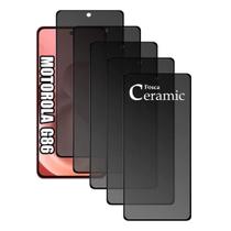 Kit 5UN Películas Privacidade Fosca Cerâmica Para Moto G86 5G Kit 5UN Películas Privacidade Fosca Cerâmica Para Moto G86 5G