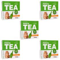 Kit 5un Pipeta Antipulgas Tea 1ml Para Gatos 4kg á 8kg Konig
