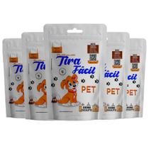 Kit 5un. Pó Higiênico 1KG P/Cães e Gatos Tira Fácil PET - Diversos Aromas Envio Imediato - Clean Poop