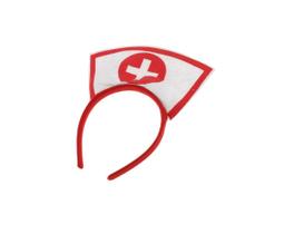 Kit 5un Tiara Enfermeira Adereço de Carnaval Arco enfermeira