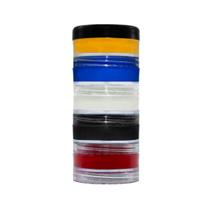 Kit 5un Tinta Linha Aqua Colormake Profissional Maquiagem 5g Artistica