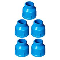 Kit 5und Adaptador de Redução Soldável BSA PN125 75mm X 1.1/2" p/ Irrigação Resistente Alta Vedação
