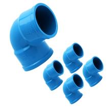 Kit 5und Curva 90 Curta Soldável BB PN125 75mm p/ Sistema Irrigação Durável Resistente