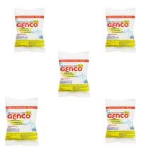 Kit 5unid pastilha genclor t200 3 em 1 multipla acao 200gr