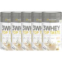 Kit 5X 3 Whey Top Taste - 900g Baunilha - Body Action Kit 5X 3 Whey Top Taste - 900g Baunilha - Body Action
