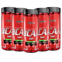 Kit 5X Amino BCAA TOP - 120 Cápsulas - IntegralMédica Kit 5X Amino BCAA TOP - 120 Cápsulas - IntegralMédica