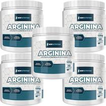 Kit 5X Arginina - 120g - Newnutrition