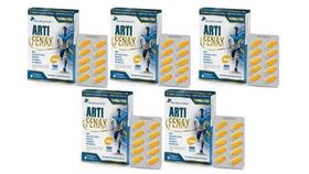 Kit 5x Artifenax com porta cápsula 30 cápsulas Flora Nativa do Brasil