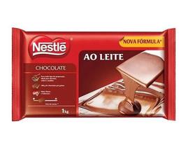 Kit 5x Barra De Chocolate Nestlé Ao Leite 1 Kg Páscoa