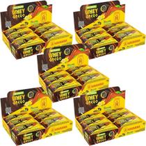 Kit 5X Barra Whey Grego Bar - 12 Unidades de 40g Dulce de Leche Havanna e Limão Siciliano - Nutrata