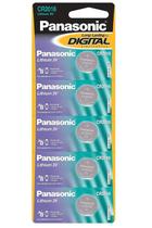 Kit 5X Baterias Cr2016 3V Panasonic