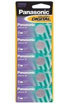 Kit 5X Baterias Cr2025 3V Panasonic