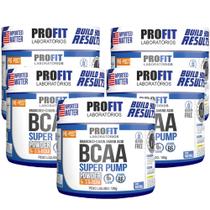 Kit 5x Bcaa Super Pump 150g Sabor Natural - Profit