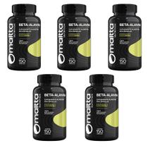Kit 5x Beta-Alanina 5x150 cápsulas Maltta