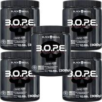 Kit 5X BOPE Beta Pure - 300g Frutas Vermelhas - Black Skull