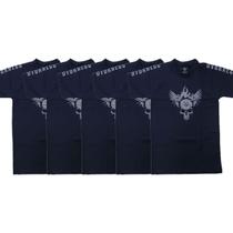 Kit 5X Camiseta 100% Algodão Darkness - Tamanho GG Preta - IntegralMédica Kit 5X Camiseta 100% Algodão Darkness - Tamanho GG Preta - IntegralMédica