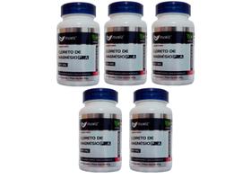 Kit 5x Cloreto de Magnésio P.A Muwiz 500mg 60 capsulas