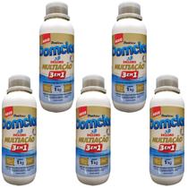 Kit 5X Cloro 1 Kg Multiação 3 em 1 Domclor Limpeza Piscina