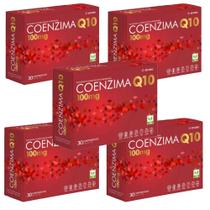 Kit 5x Coenzima Q10 100 mg Vegano 5x30 comprimidos IDNLabs Kit 5x Coenzima Q10 100 mg Vegano 5x30 comprimidos IDNLabs