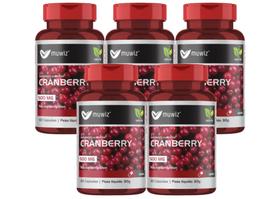 Kit 5x Cranberry 500mg 60 capsulas -Trato urinario - Muwiz