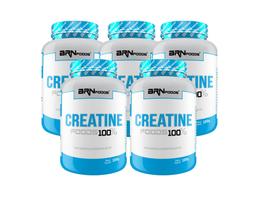 Kit 5x Creatina 100% 100g - BRNFOODS
