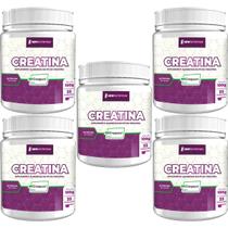 Kit 5X Creatina Creapure - 100g Sem Sabor - NewNutrition Kit 5X Creatina Creapure - 100g Sem Sabor - NewNutrition
