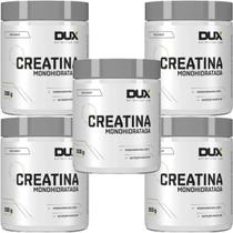 Kit 5X Creatina Monohidratada - 300g Sem Sabor - Dux Nutrition