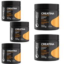 Kit 5x Creatina Monohidratada em pó Sem sabor 5x300g Maltta Kit 5x Creatina Monohidratada em pó Sem sabor 5x300g Maltta