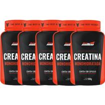 Kit 5X Creatina Monohydrate - 120 Cápsulas - New Millen Kit 5X Creatina Monohydrate - 120 Cápsulas - New Millen