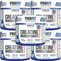 Kit 5X Creatine Monohydrate Power - 150g Sem Sabor - Profit Kit 5X Creatine Monohydrate Power - 150g Sem Sabor - Profit