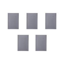 Kit 5x Espelho Placa Cega Cinza 4x2 Legrand Pial Plus+ Kit 5x Espelho Placa Cega Cinza 4x2 Legrand Pial Plus+
