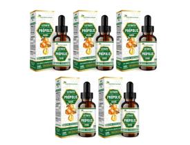 Kit 5x Extrato de Própolis Verde 30ml Flora Nativa do Brasil Kit 5x Extrato de Própolis Verde 30ml Flora Nativa do Brasil