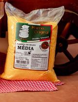 Kit 5X: Farinha de Milho Média 1kg Artesanal Livre de Transgênico Moinho Original Kit 5X: Farinha de Milho Média 1kg Artesanal Livre de Transgênico Moinho Original