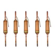 Kit 5x Filtros Secador 3/4 Com Rabicho Com Silica 90mm