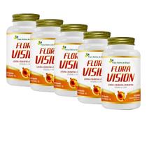 Kit 5x Flora Vision 500mg Luteina+ Vitamina A 5x60 cps Flora Nativa Kit 5x Flora Vision 500mg Luteina+ Vitamina A 5x60 cps Flora Nativa