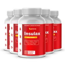 Kit 5x Insulax 60 Cápsulas Original - Suplemento Natural Kit 5x Insulax 60 Cápsulas Original - Suplemento Natural