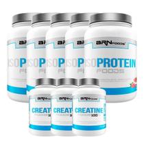 Kit 5X Iso Protein 900G+ 3X Creatina 300G