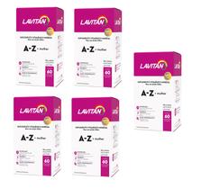 Kit 5x Lavitan A-z Mulher - Polivitamínico 60 Comprimidos - Cimed