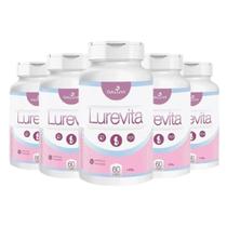 Kit 5x Lurevita Original Fórmula Exclusiva 300 Cápsulas Kit 5x Lurevita Original Fórmula Exclusiva 300 Cápsulas